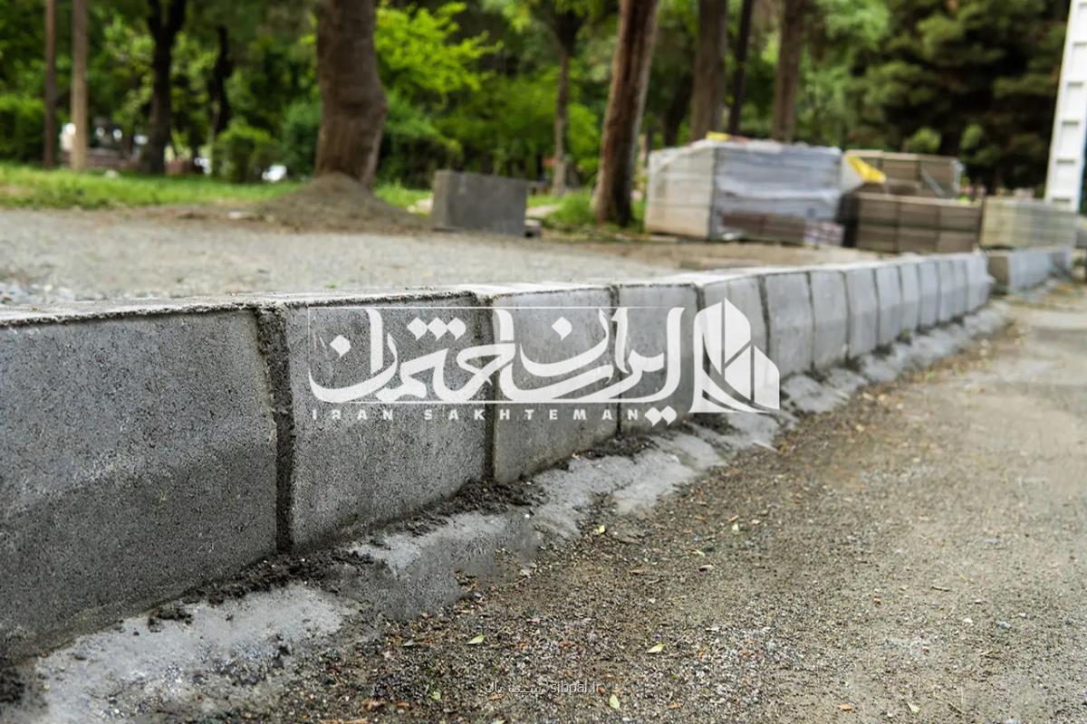 جدول بتنی برای مرزبندی و زیباسازی فضاهای شهری