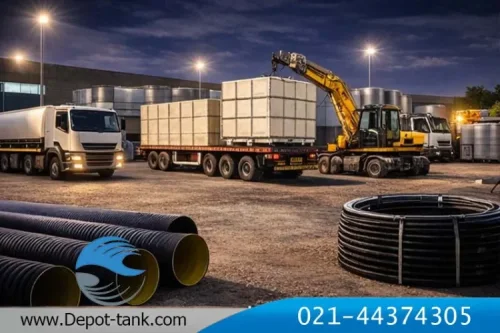 تولیدکننده تخصصی مخازن، تجهیزات فاضلاب و خطوط انتقال سیالات
